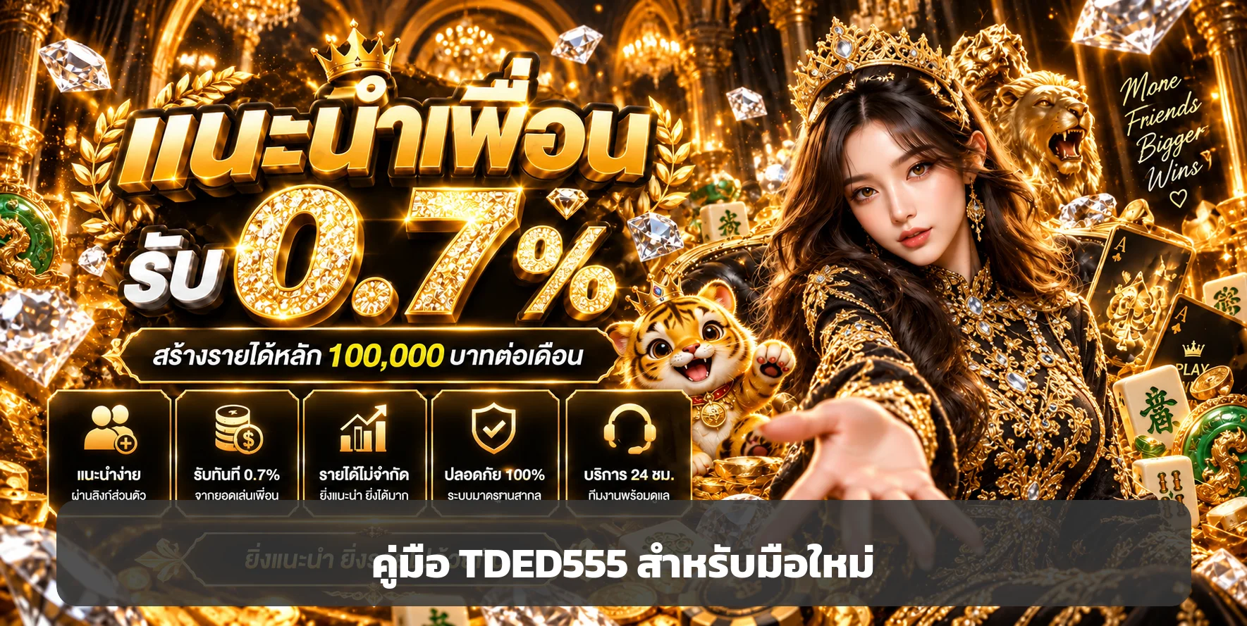 TDED555 คู่มือมือใหม่ | สมัคร Login และจัดงบ